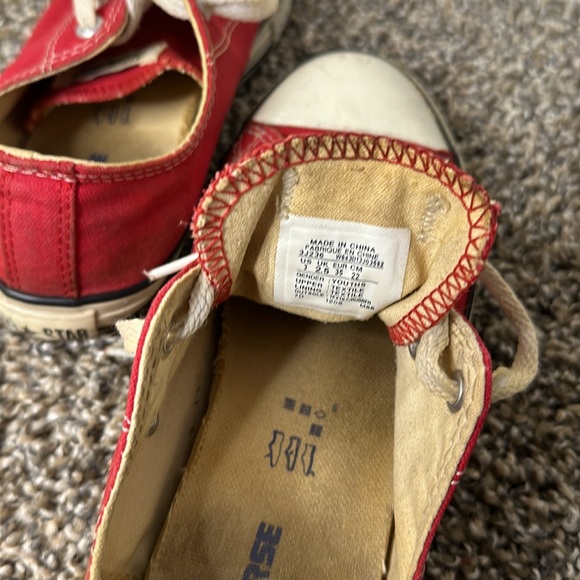 Converse Chuck Taylor All Star Shoes Red - Picture 6 of 6